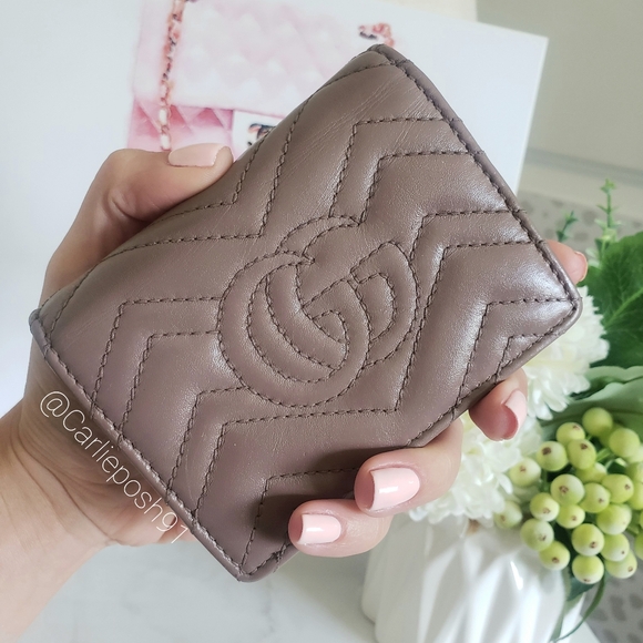 Authentic Pre-owned Gucci Marmont Compact Wallet - Picture 4 of 15